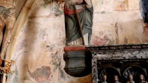 Removille, chapel - painting detail (I)