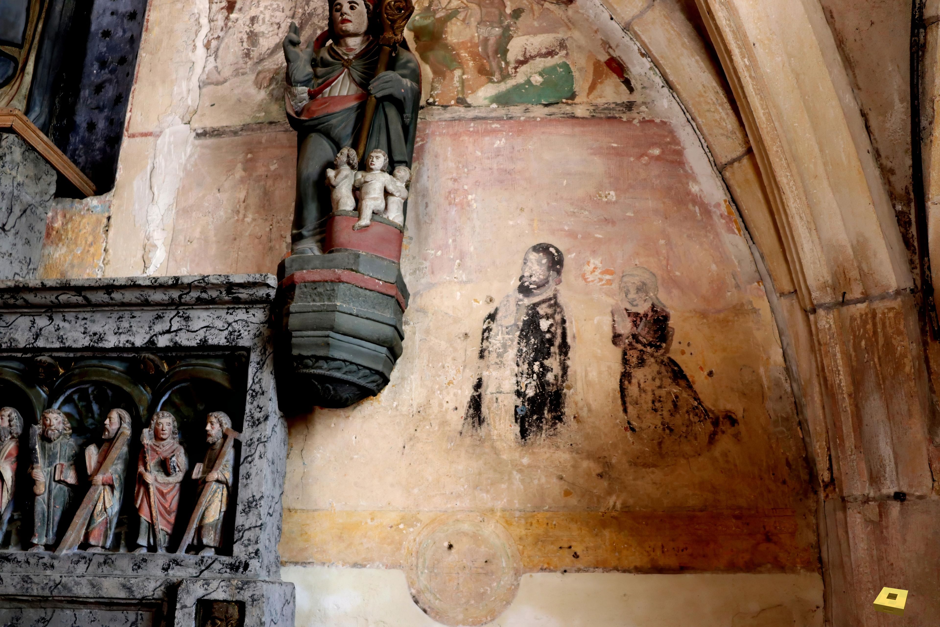 Removille, chapel - painting detail (I)