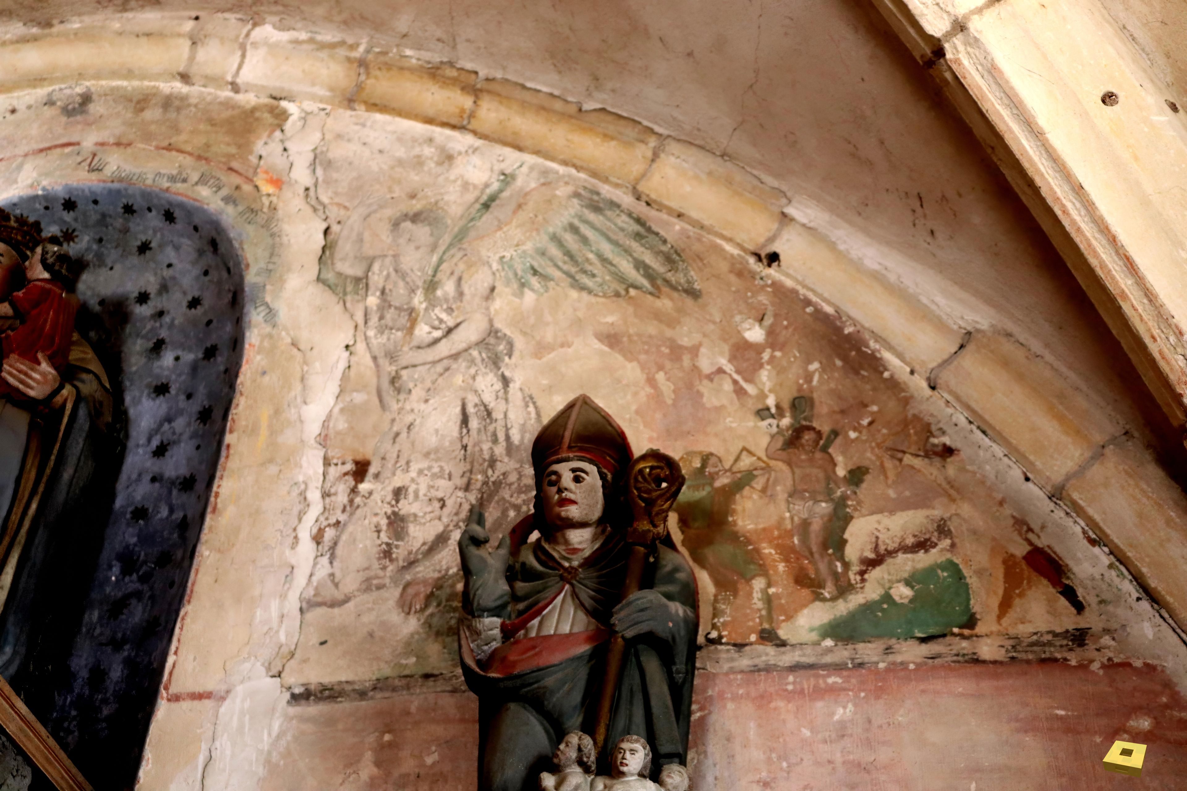 Removille, chapel - painting detail (I)