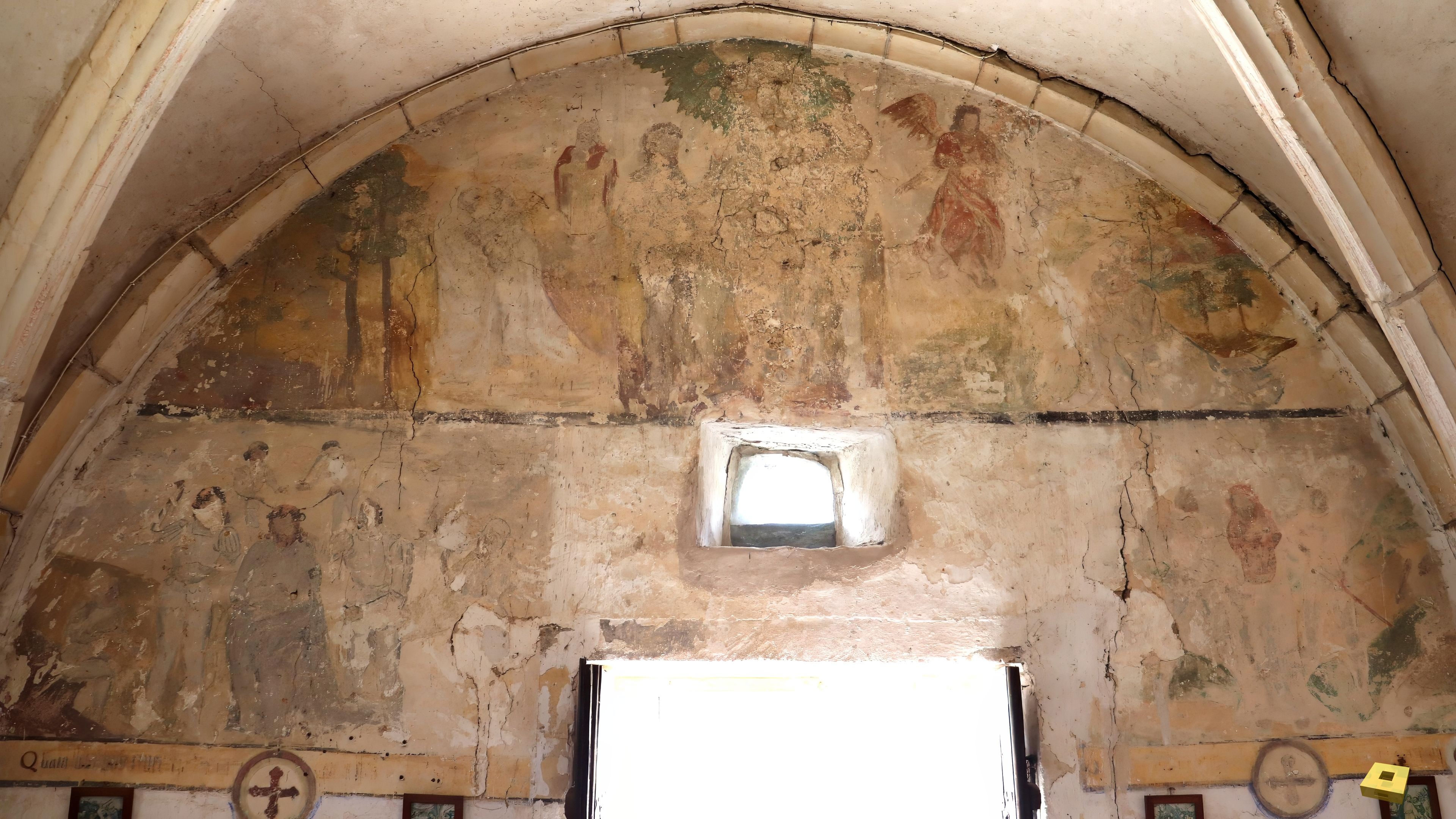 Removille, chapel - painting detail (I)