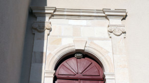 Ruppes, église- portique (S)