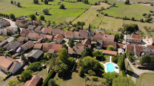 Sartes, seen from the sky (S)