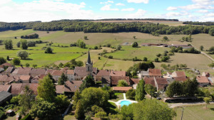Sartes, seen from the sky (S)