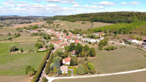 Sartes, seen from the sky (S)