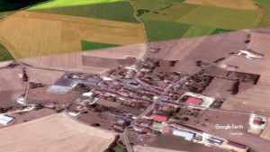 Semilly, vue satellite (V)