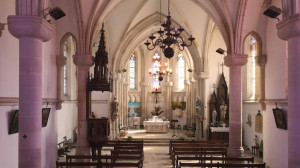 Sionne, St. Germain - Blick auf den Altar (S)