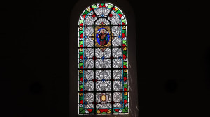 Sommerécourt, church - stained glass window (I)