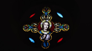 Sommerécourt, church - stained glass window (I)
