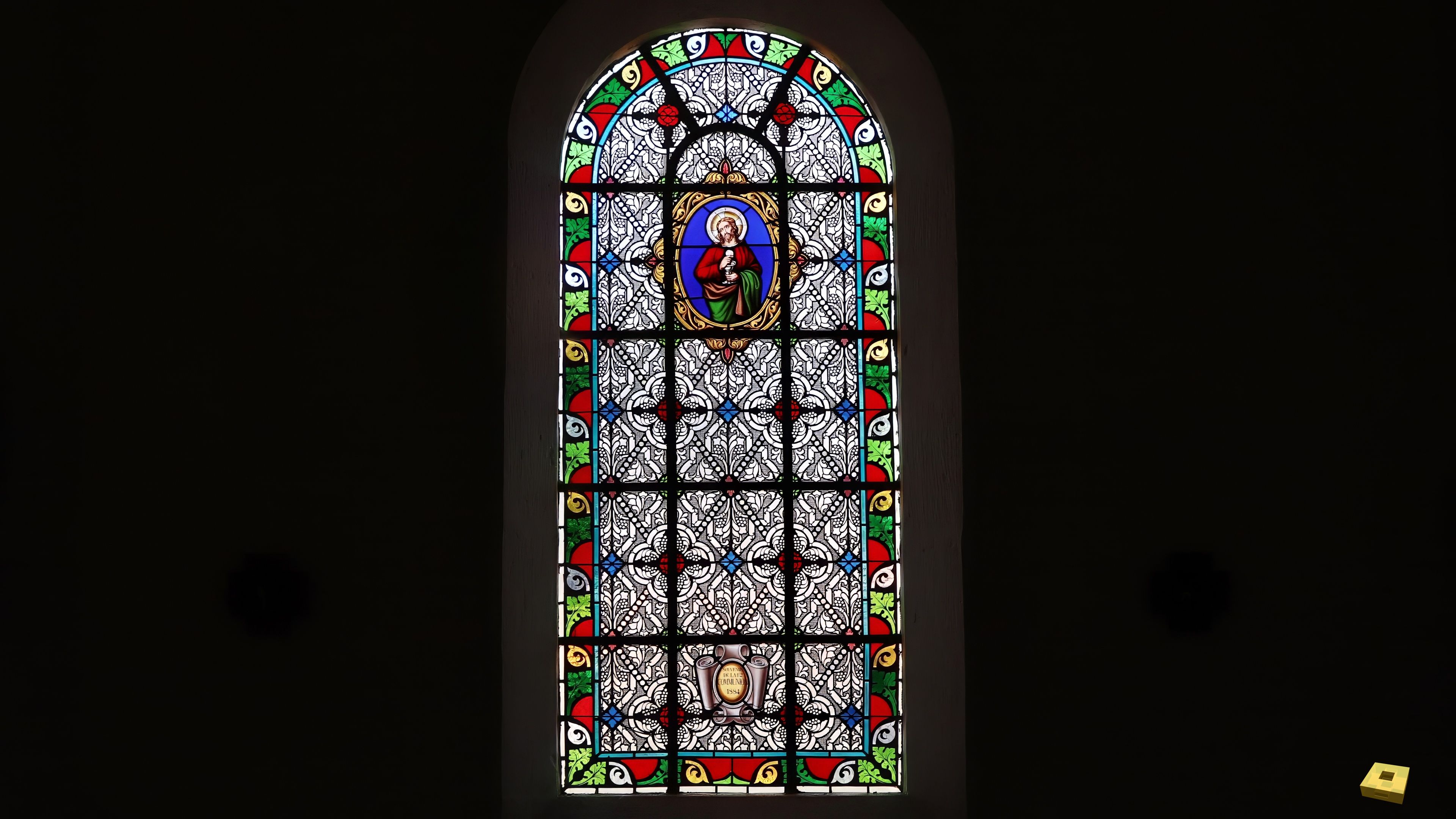 Sommerécourt, église - vitrail (I)
