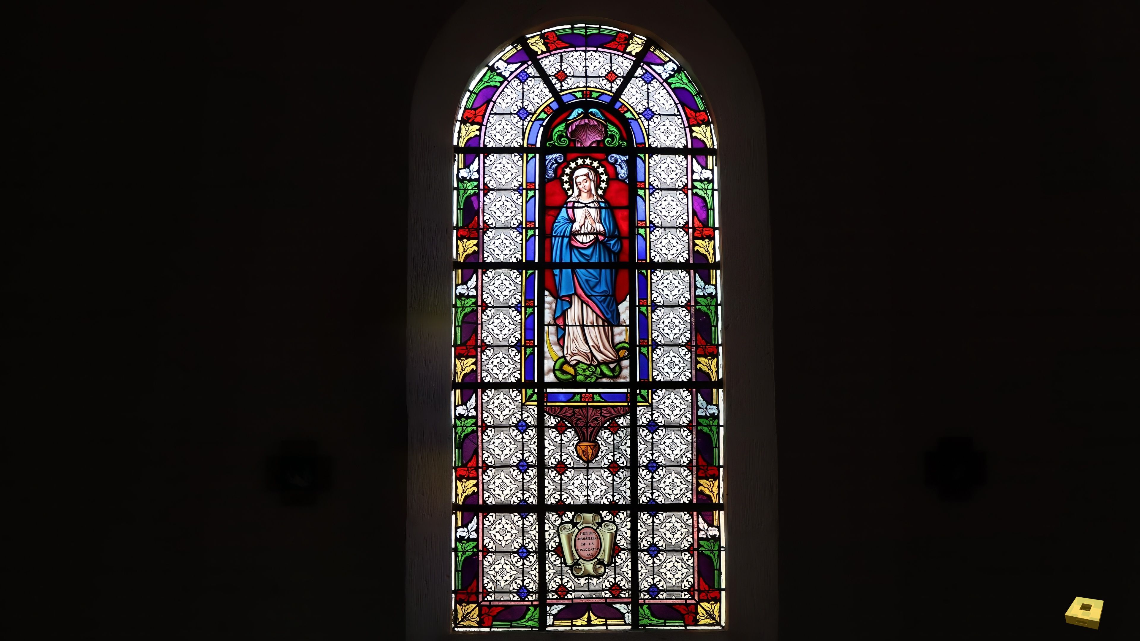 Sommerécourt, église - vitrail (I)