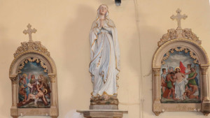 St Léger, church, Virgin (S)