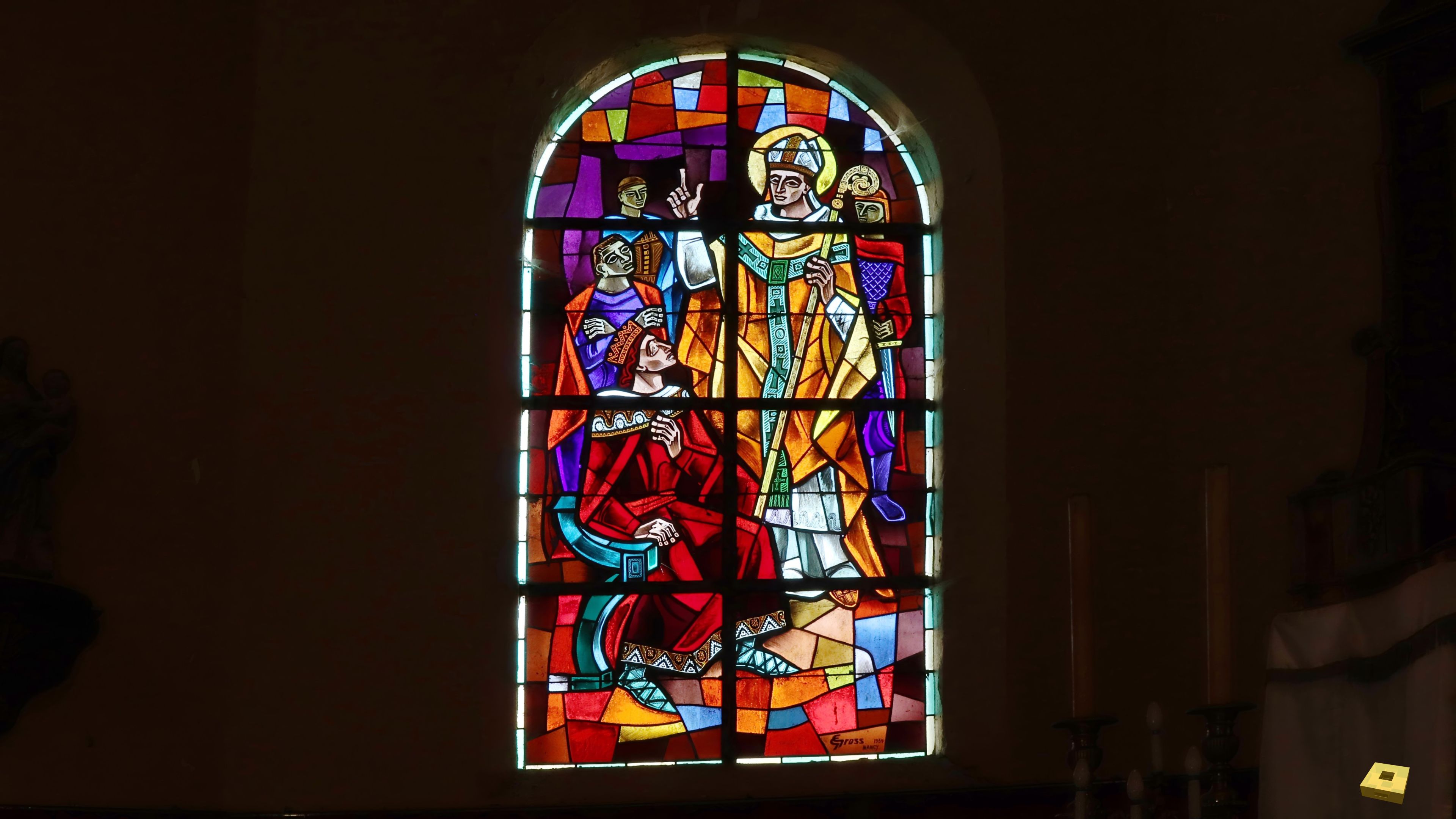 St Léger, vitrail (I)