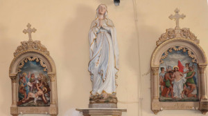 St Léger, church, Virgin (S)