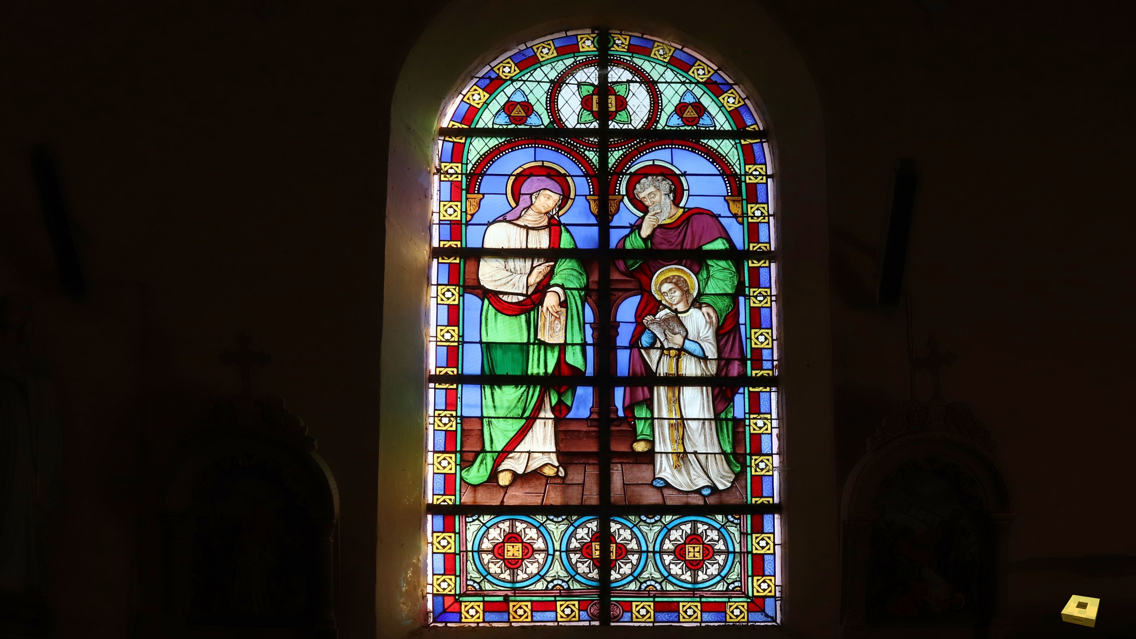 St Léger, vitrail (I)