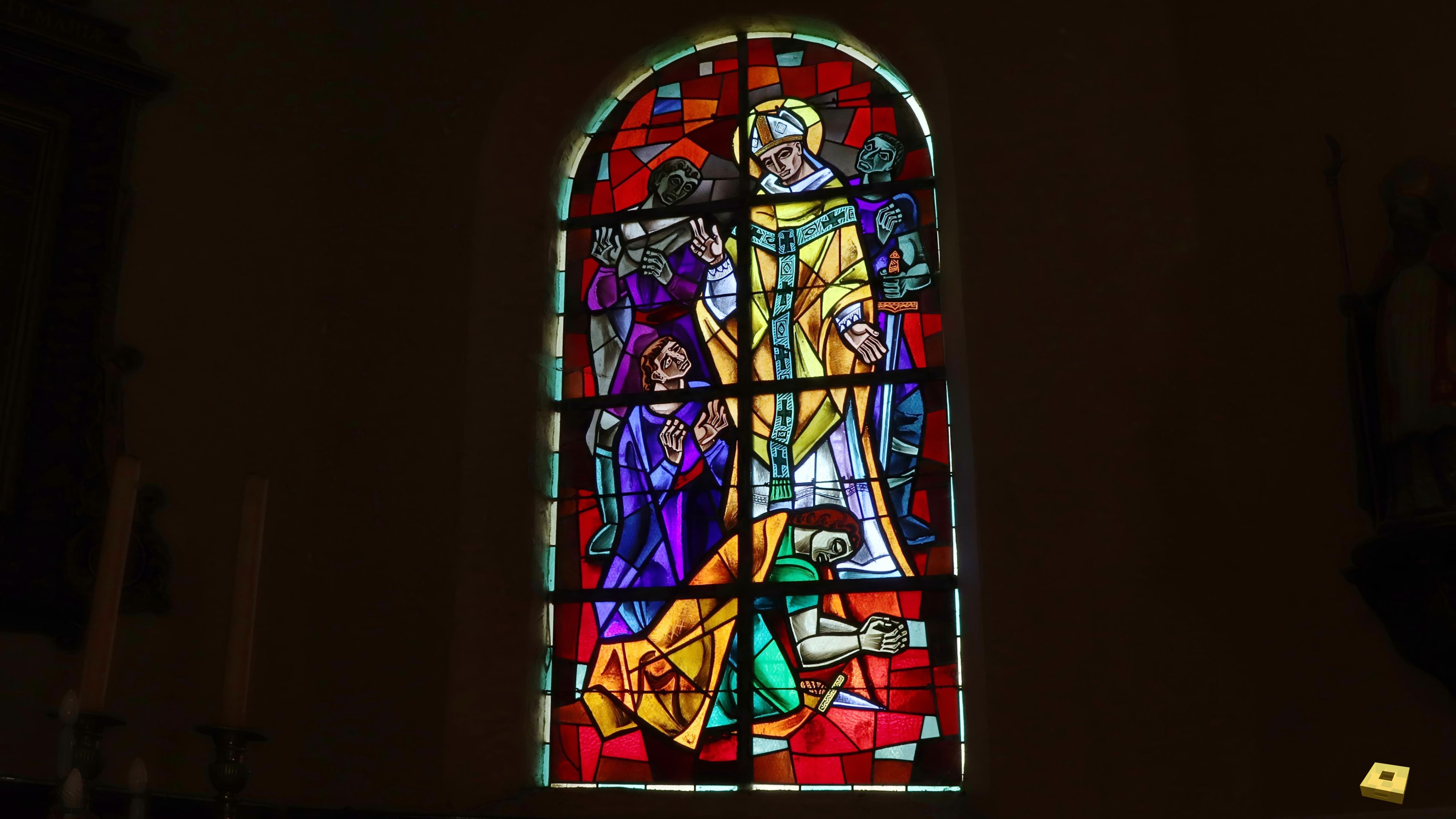 St Léger, vitrail (I)