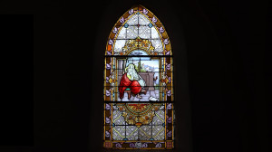 St Ouen, church - stained glass window (I)