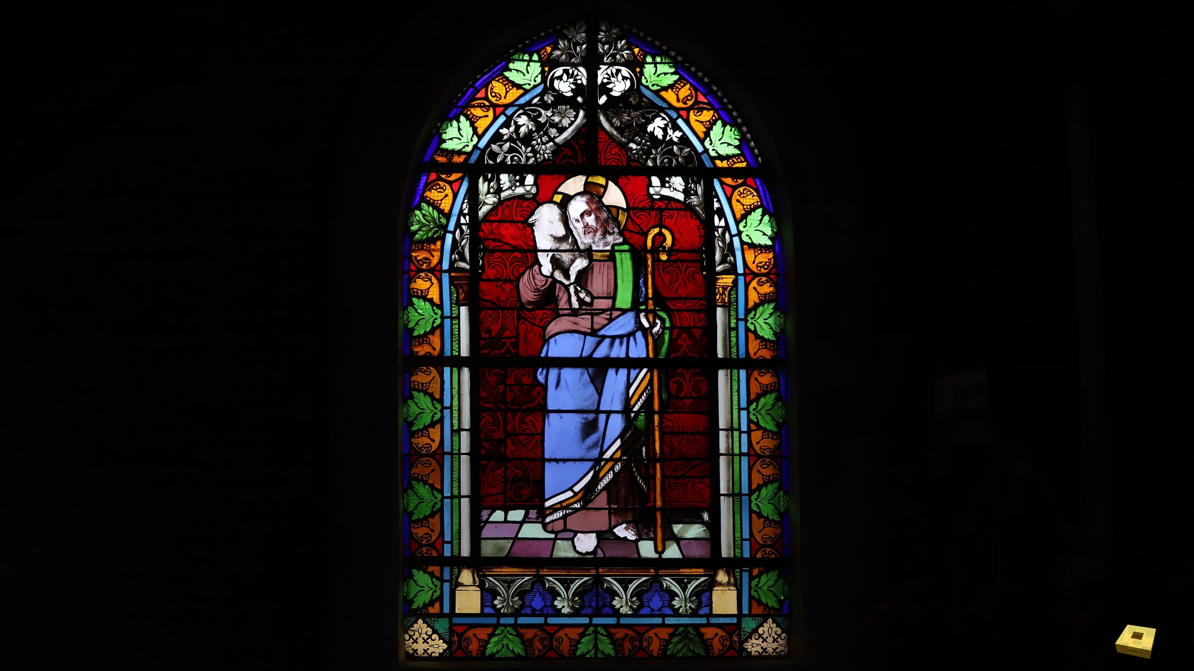 St Ouen, church - stained glass window (I)