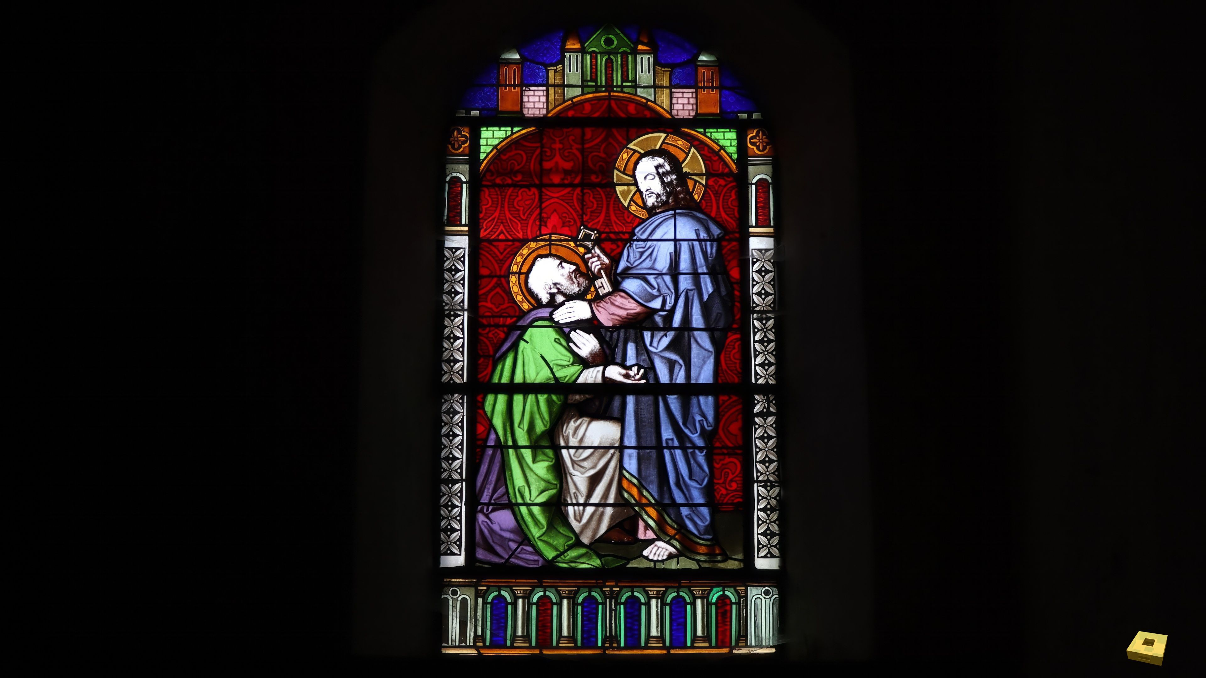 St Ouen, Kirche - Buntglasfenster (I)