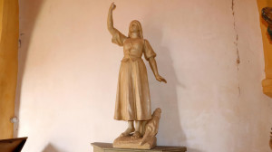 St Ouen, church - Joan of Arc (S)