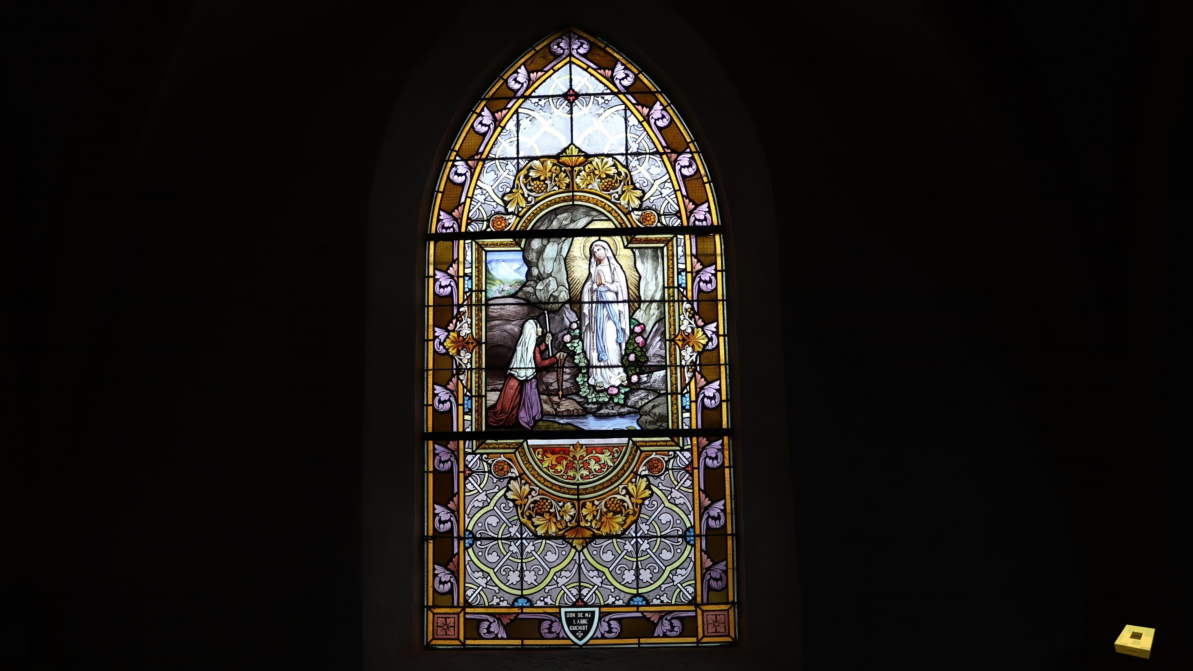St Ouen, church - stained glass window (I)