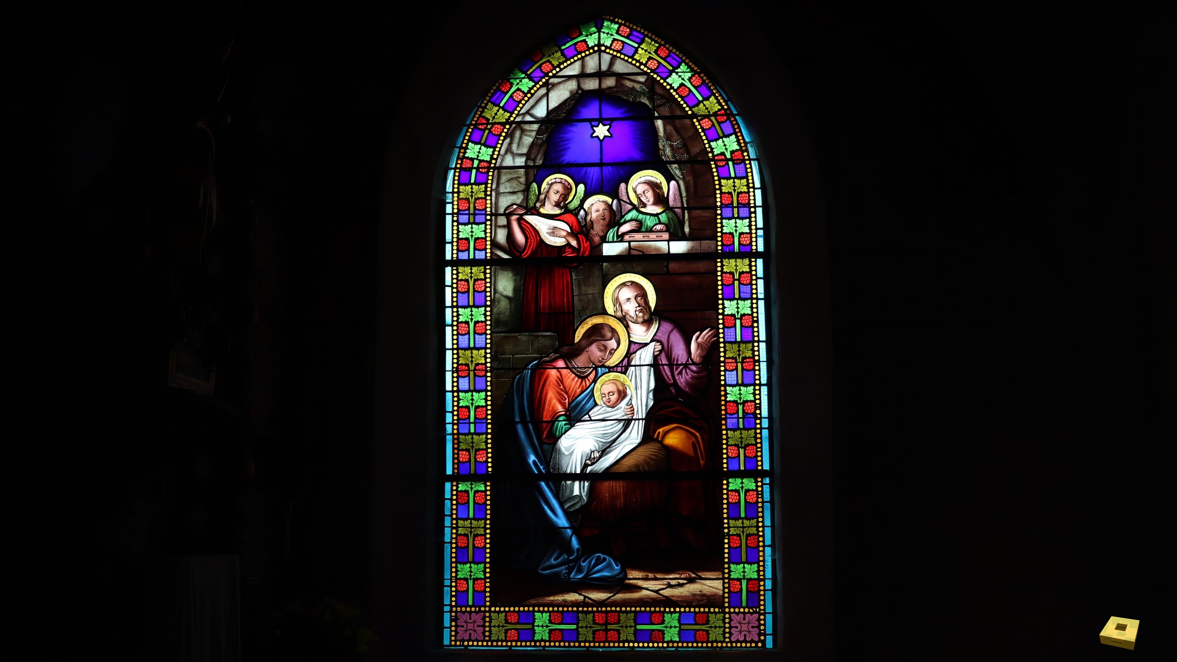St Ouen, église - vitrail (I)