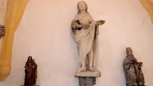 St Ouen, church - statue (S)