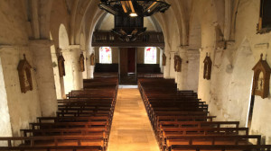 St Ouen, church - view of exit (S)