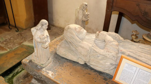 St Ouen, church - recumbent (S)