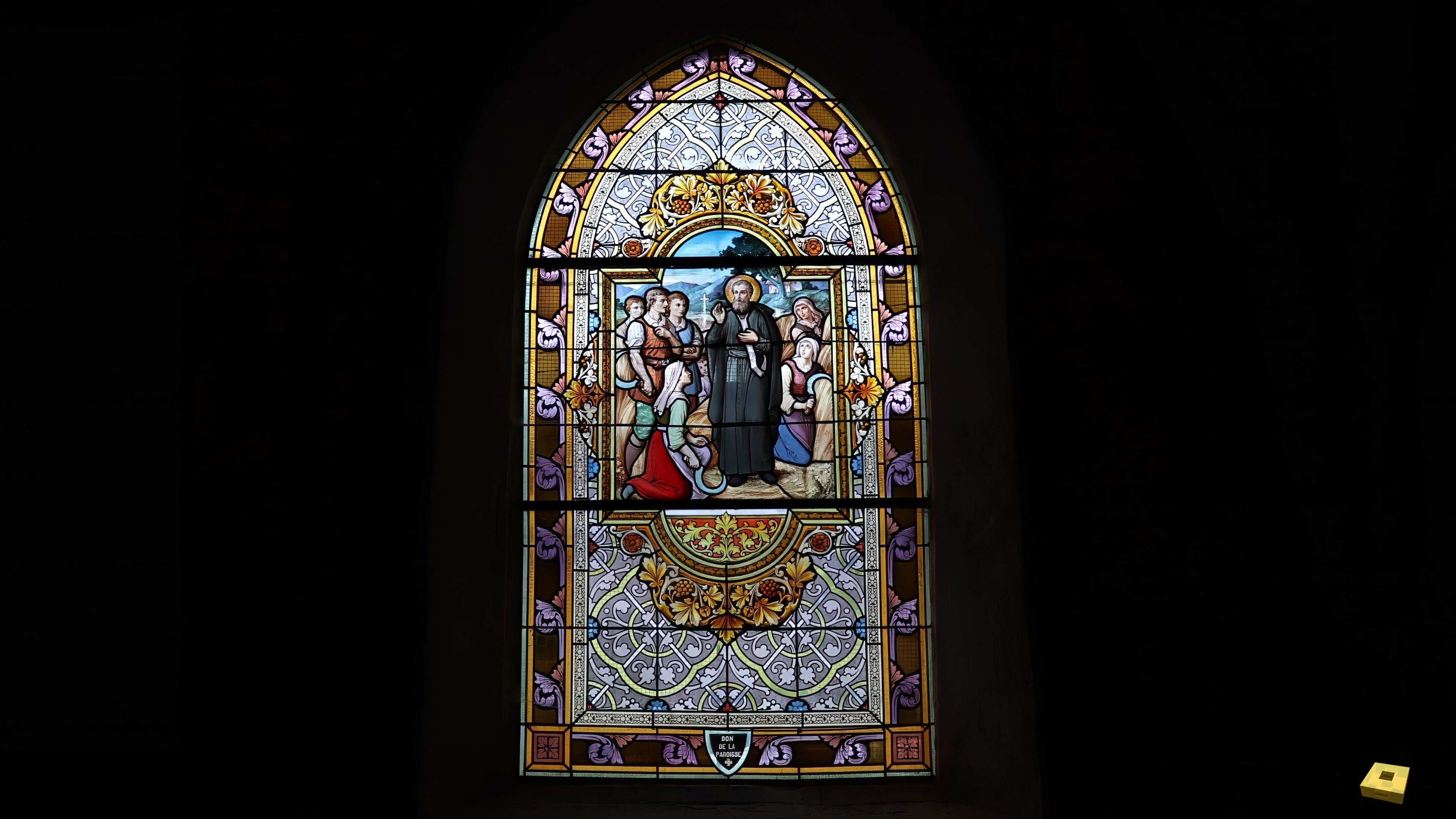 St Ouen, Kirche - Buntglasfenster (I)