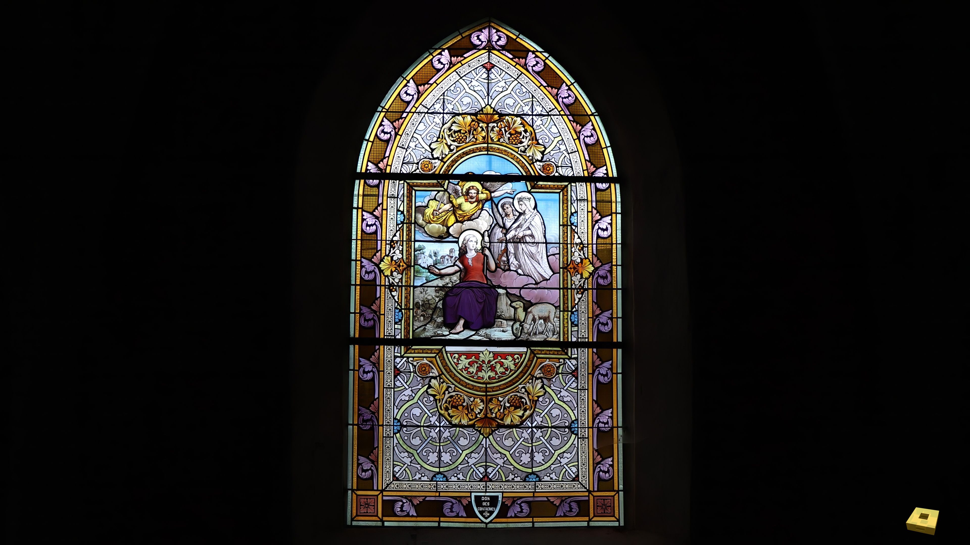 St Ouen, Kirche - Buntglasfenster (I)
