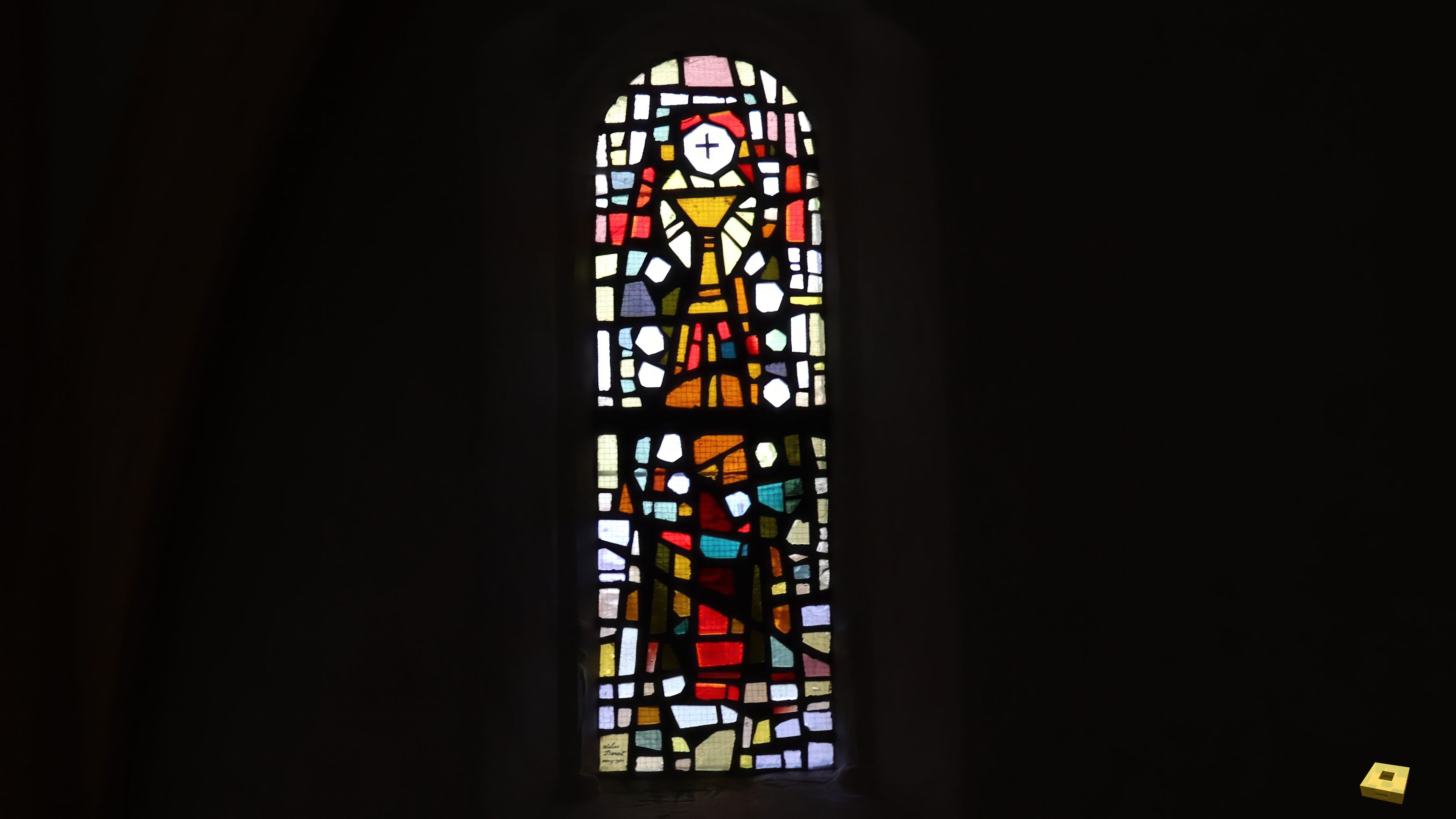 St Ouen, church - stained glass window (I)