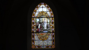 St Ouen, church - stained glass window (I)