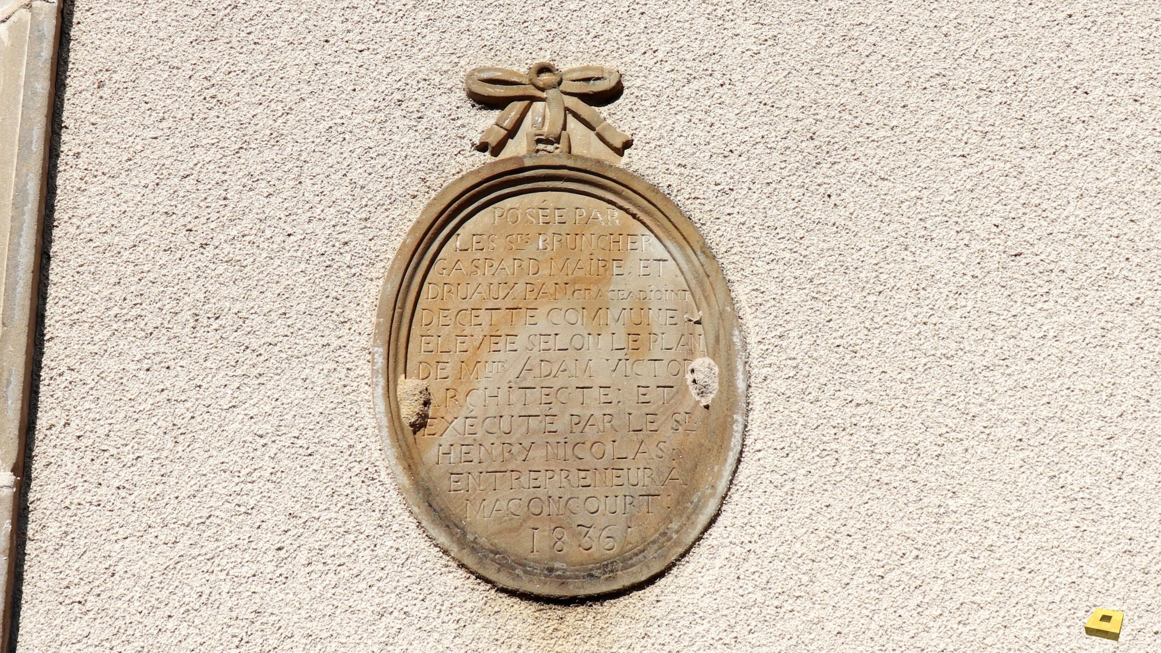 St Prancher, wall plaque (I)