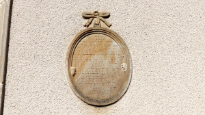 St Prancher, wall plaque (I)