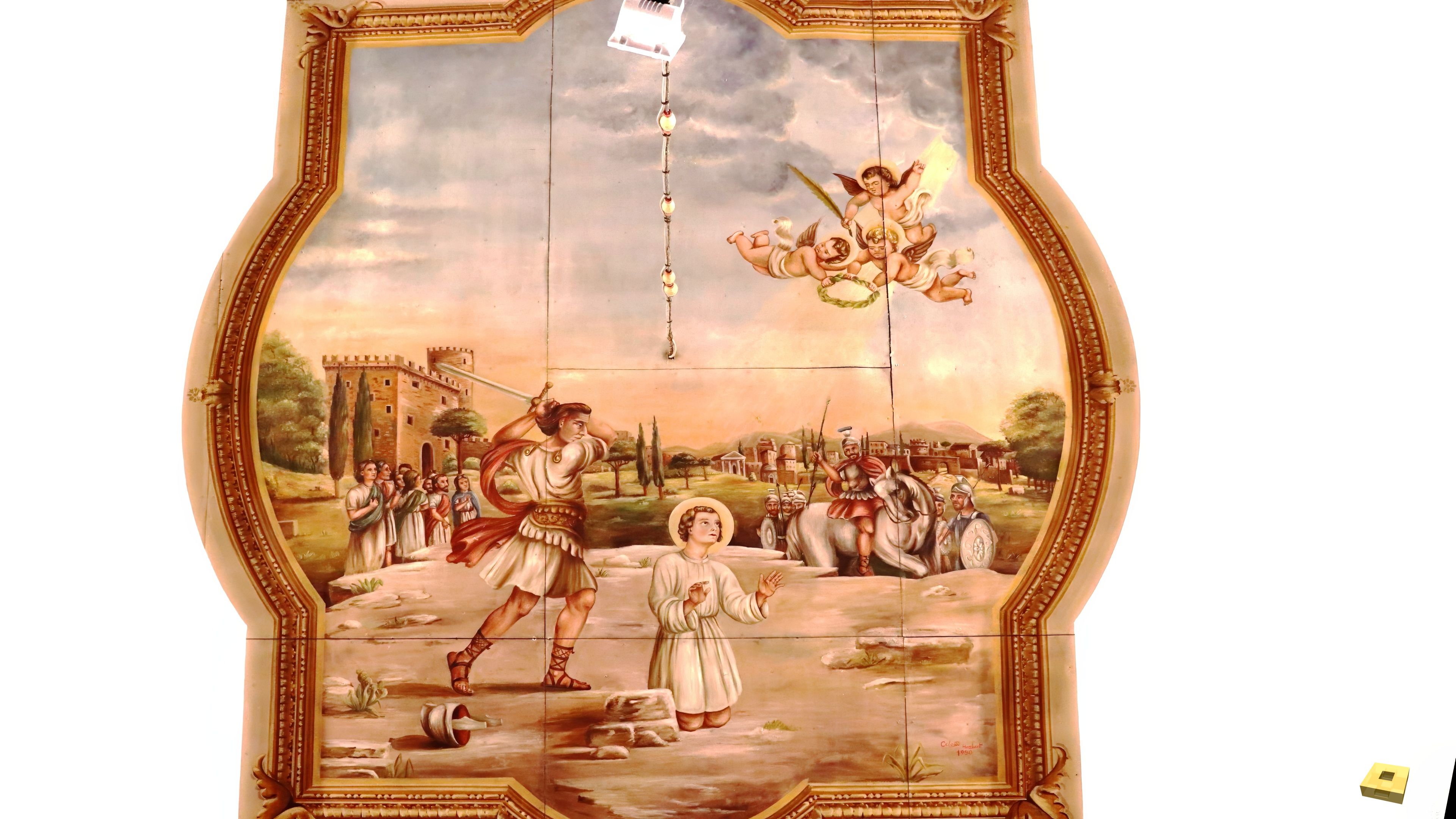 St Prancher, church - painting (I)