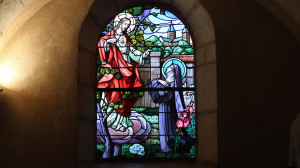 Tilleux, church - stained glass window (I)