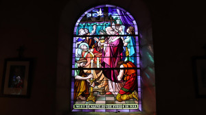 Tilleux, Kirche - Buntglasfenster (I)