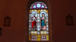 Tramont-L, church - stained glass window (I)