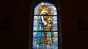 Tramont-L, église - vitrail (I)
