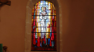 Tramont-L, église - vitrail (I)