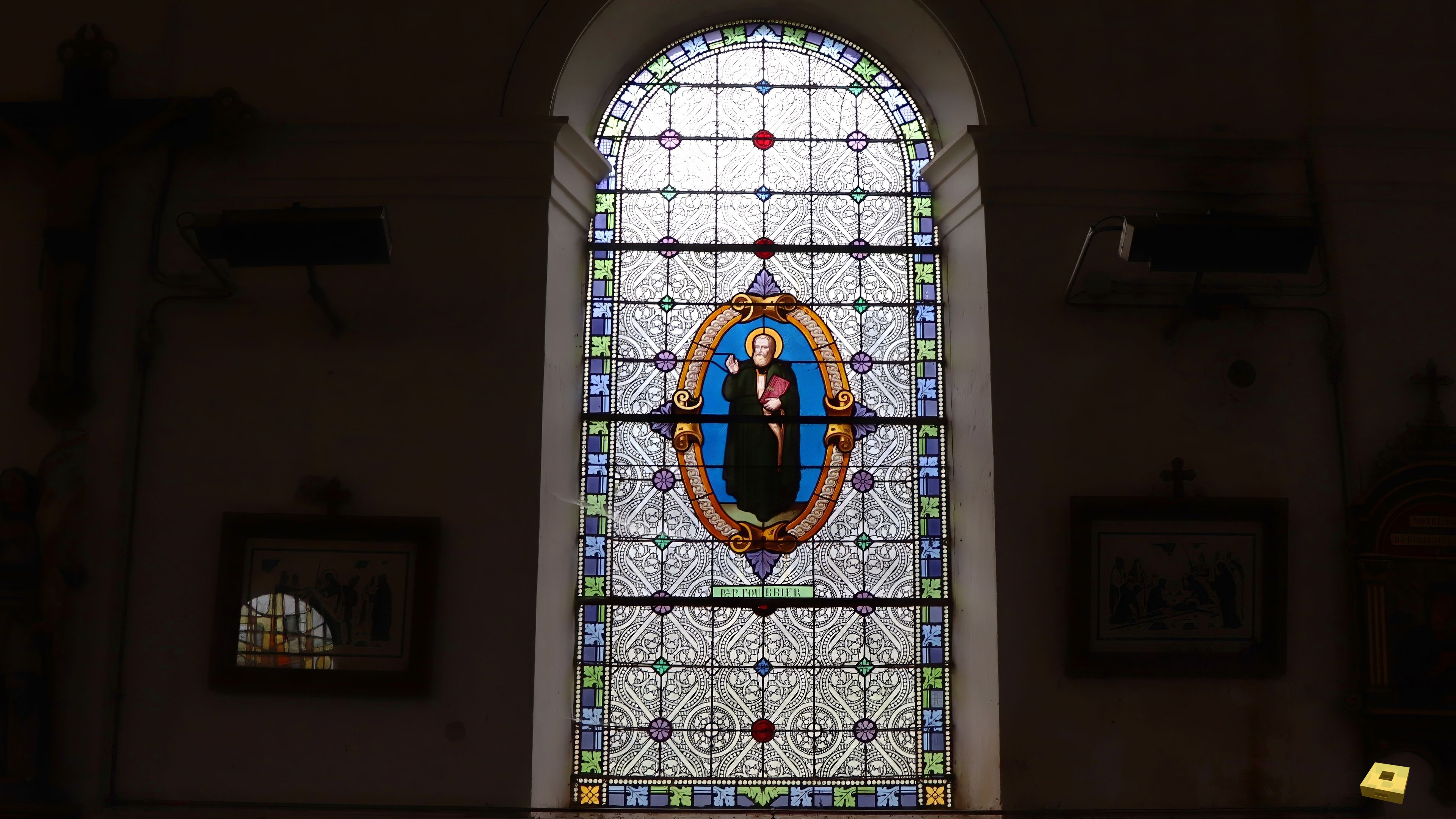 Tramont-S-A, église - vitrail (I)