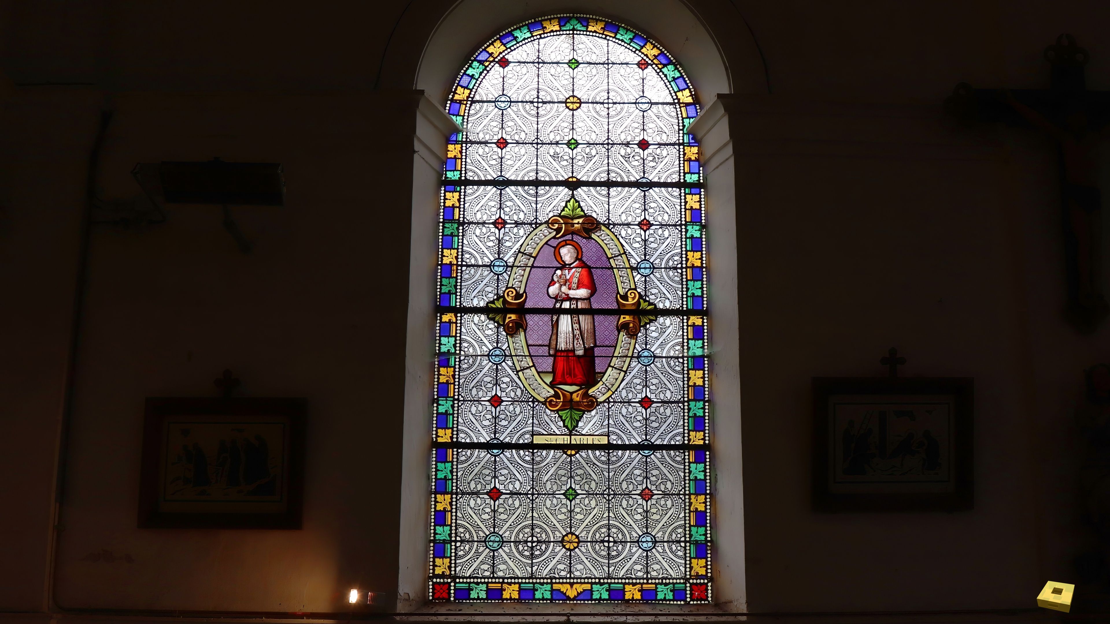 Tramont-S-A, église - vitrail (I)