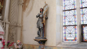 Tranqueville, church - Joan of Arc (S)