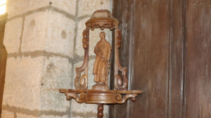Urville, église - statue (S)