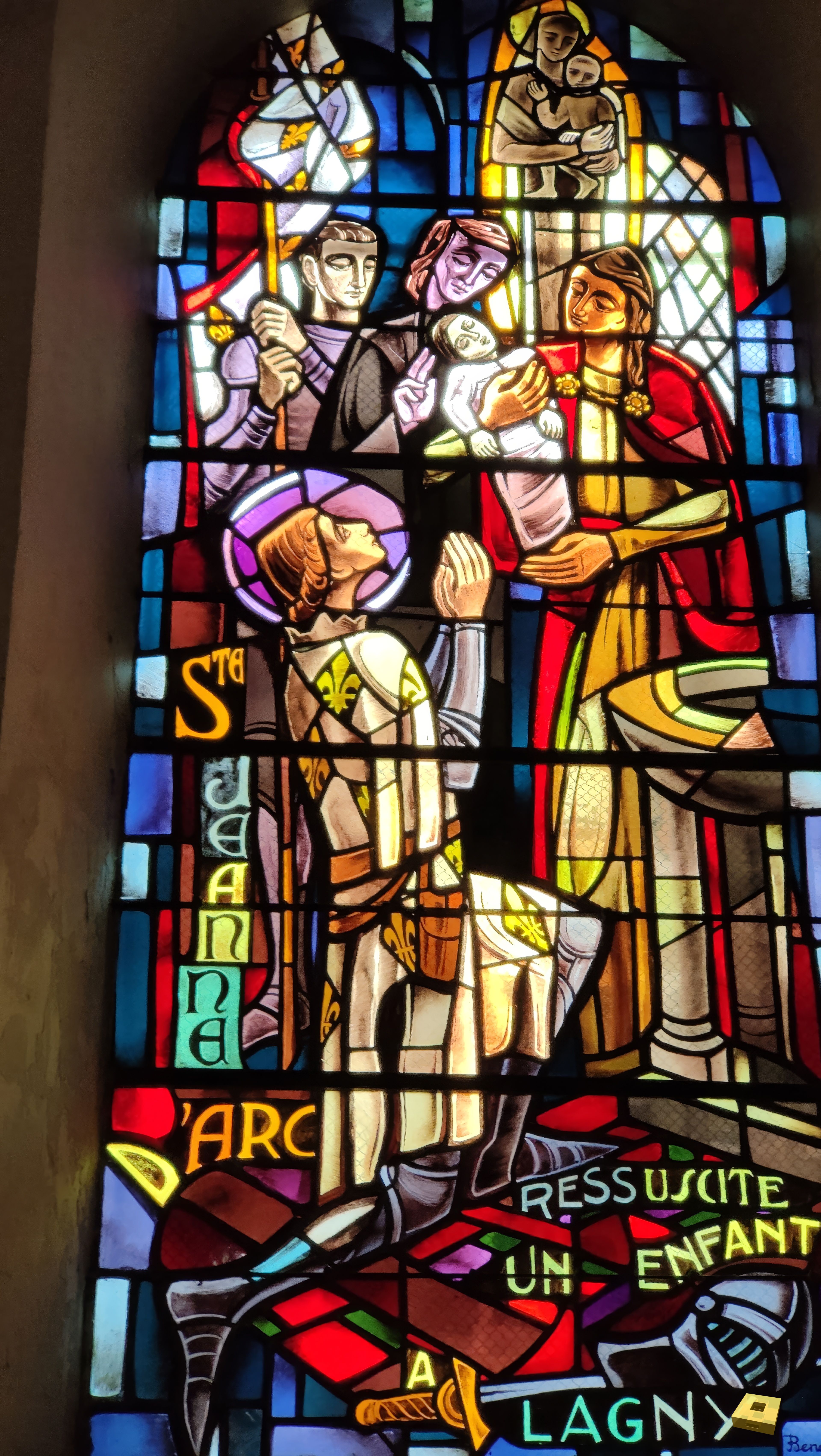Vaucouleurs, church - Jeanne (I)