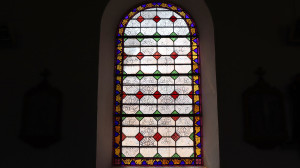 Vaudeville, church - stained glass (I)