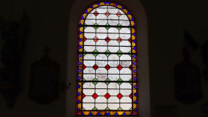 Vaudeville, church - stained glass (I)