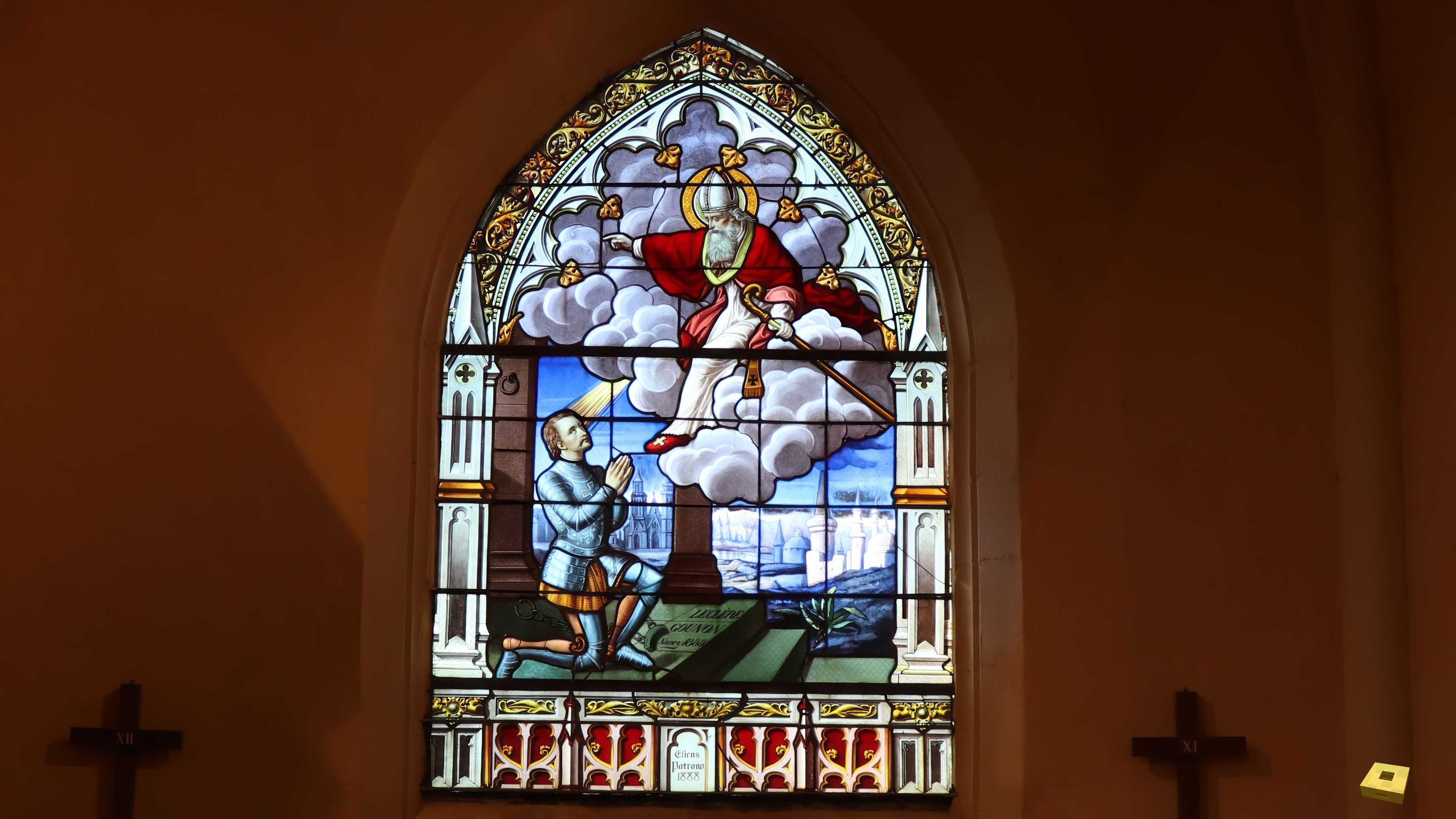 Vicherey, St. Remy - Buntglasfenster (I)