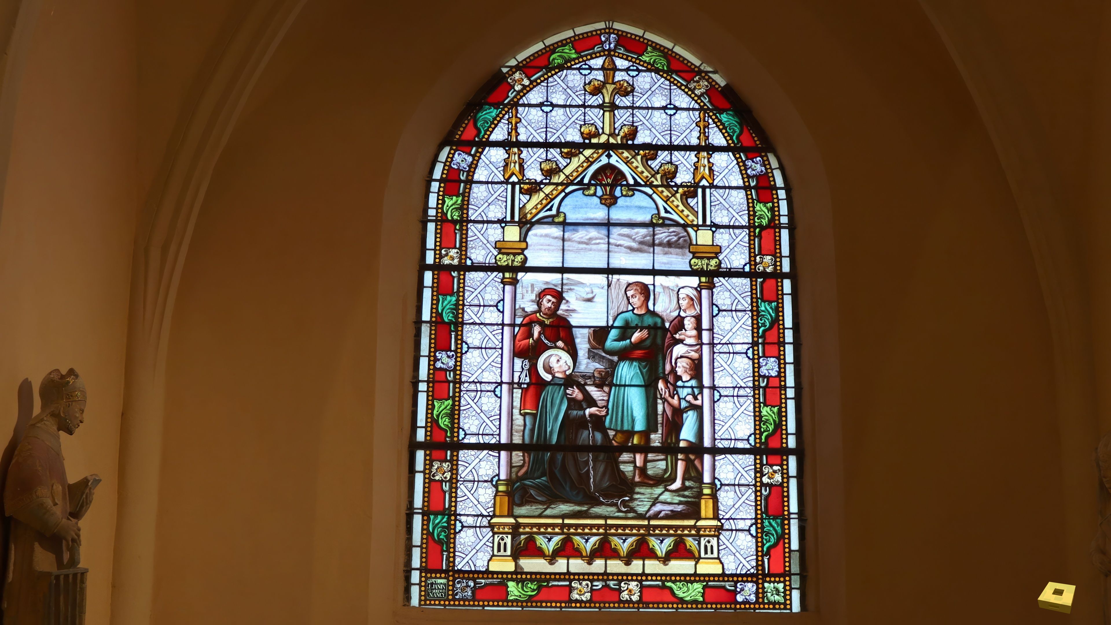 Vicherey, St Remy - vitrail (I)
