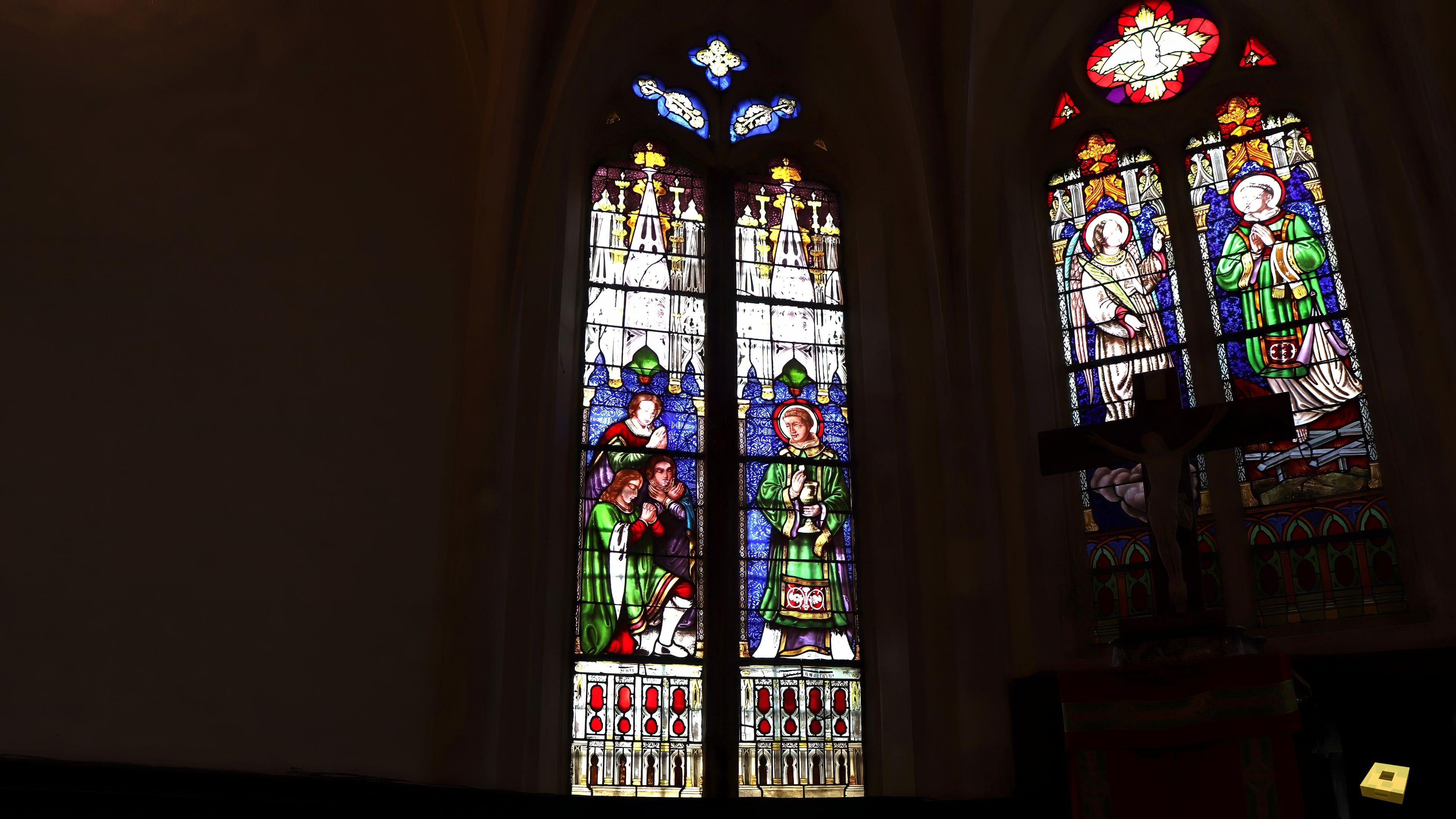 Vouxey, Kirche - Buntglasfenster (I)